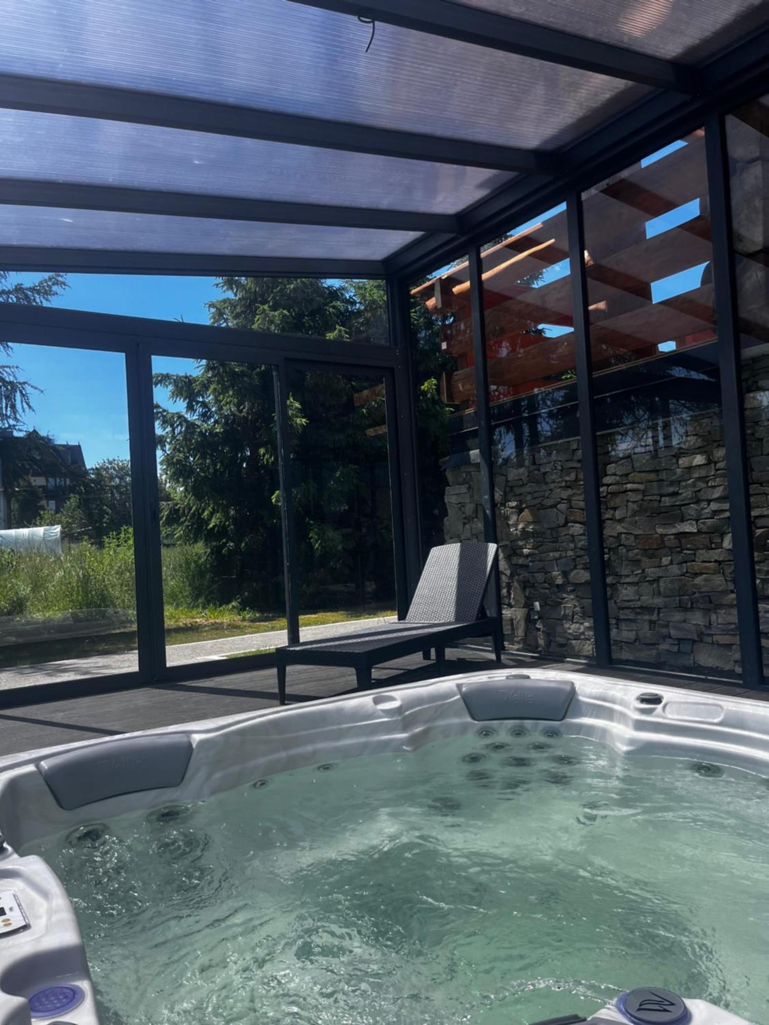 Domek W Bialce Z Jacuzzi W Ogrodzie Bialka Tatrzanska Exterior photo